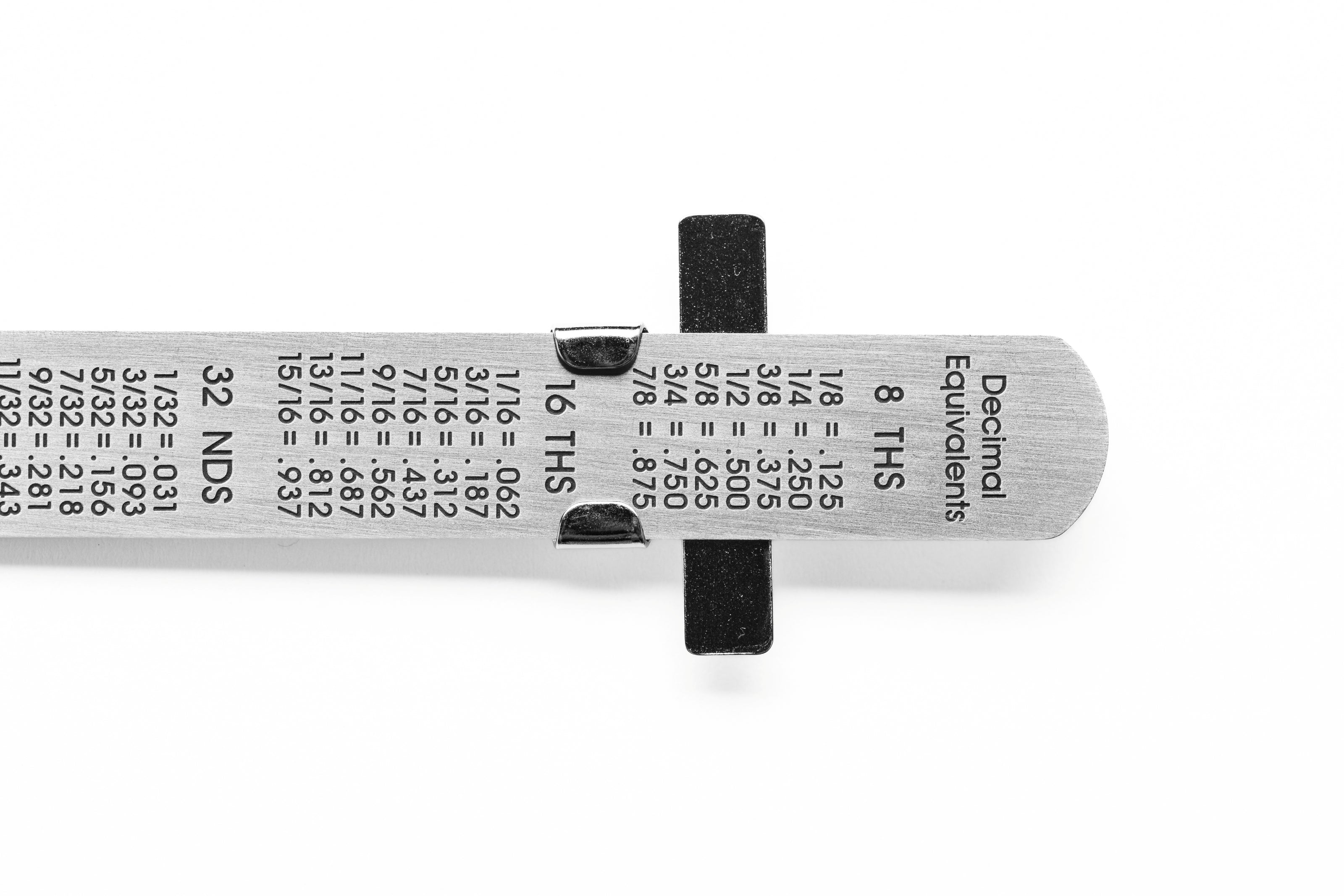 Flexible Round End Specialty Rulers with Clip, Stainless Steel (Packs)
