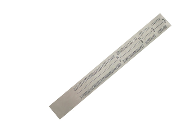 Rigid Square End Specialty Rulers, Stainless Steel