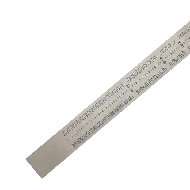 Rigid Square End Specialty Rulers, Stainless Steel