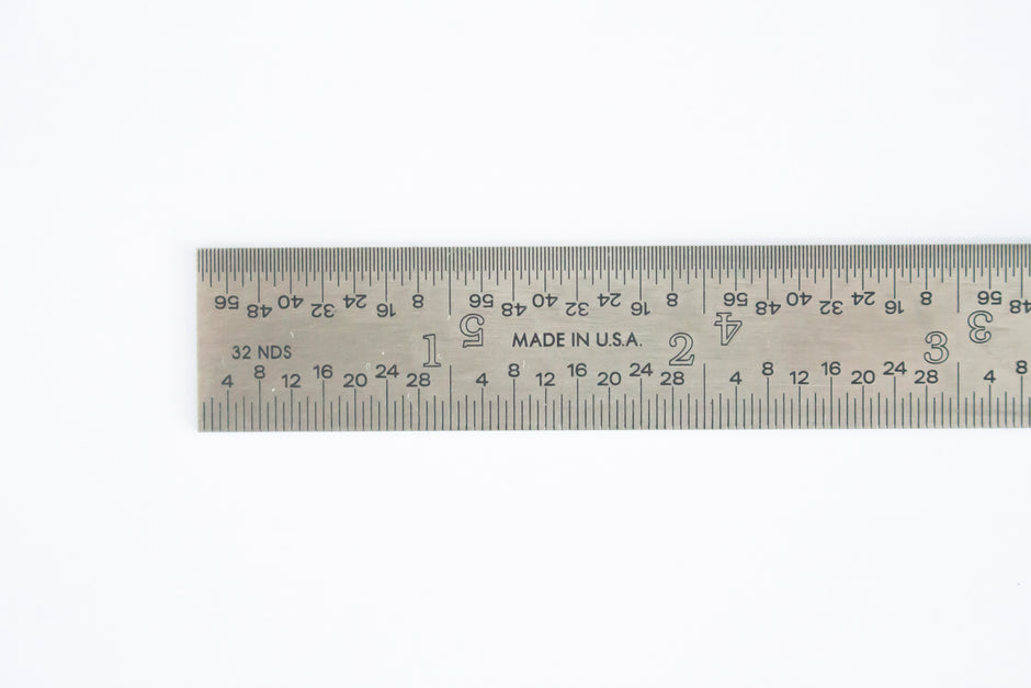 Rigit Ruler stainless steel square end ruler | Durable & Precise – PEC Tools