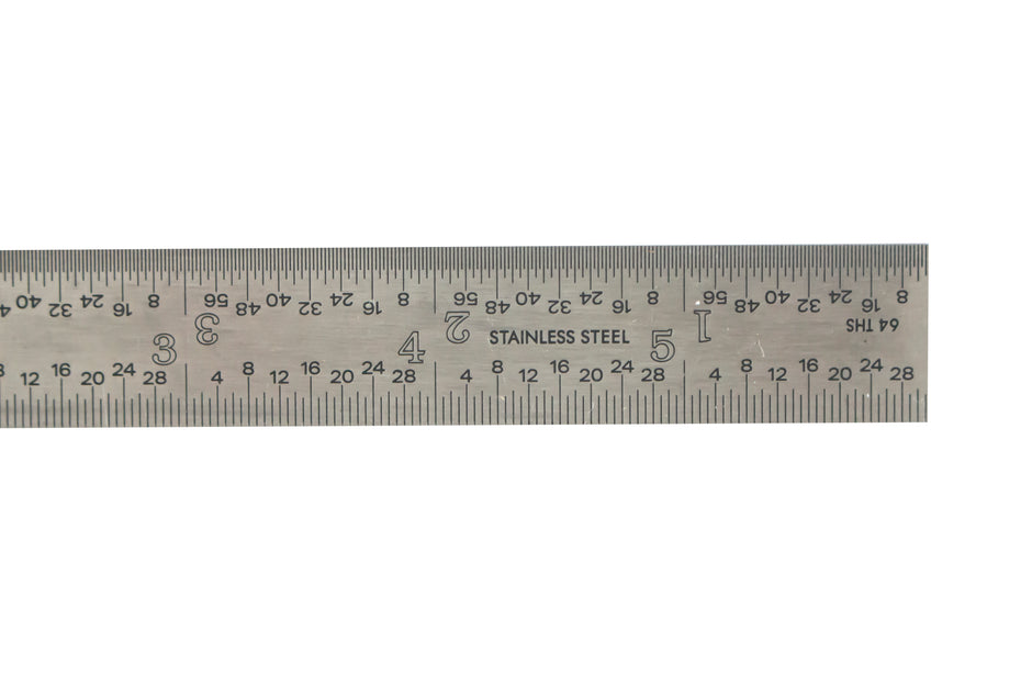 Rigid Square End Specialty Rulers, Stainless Steel