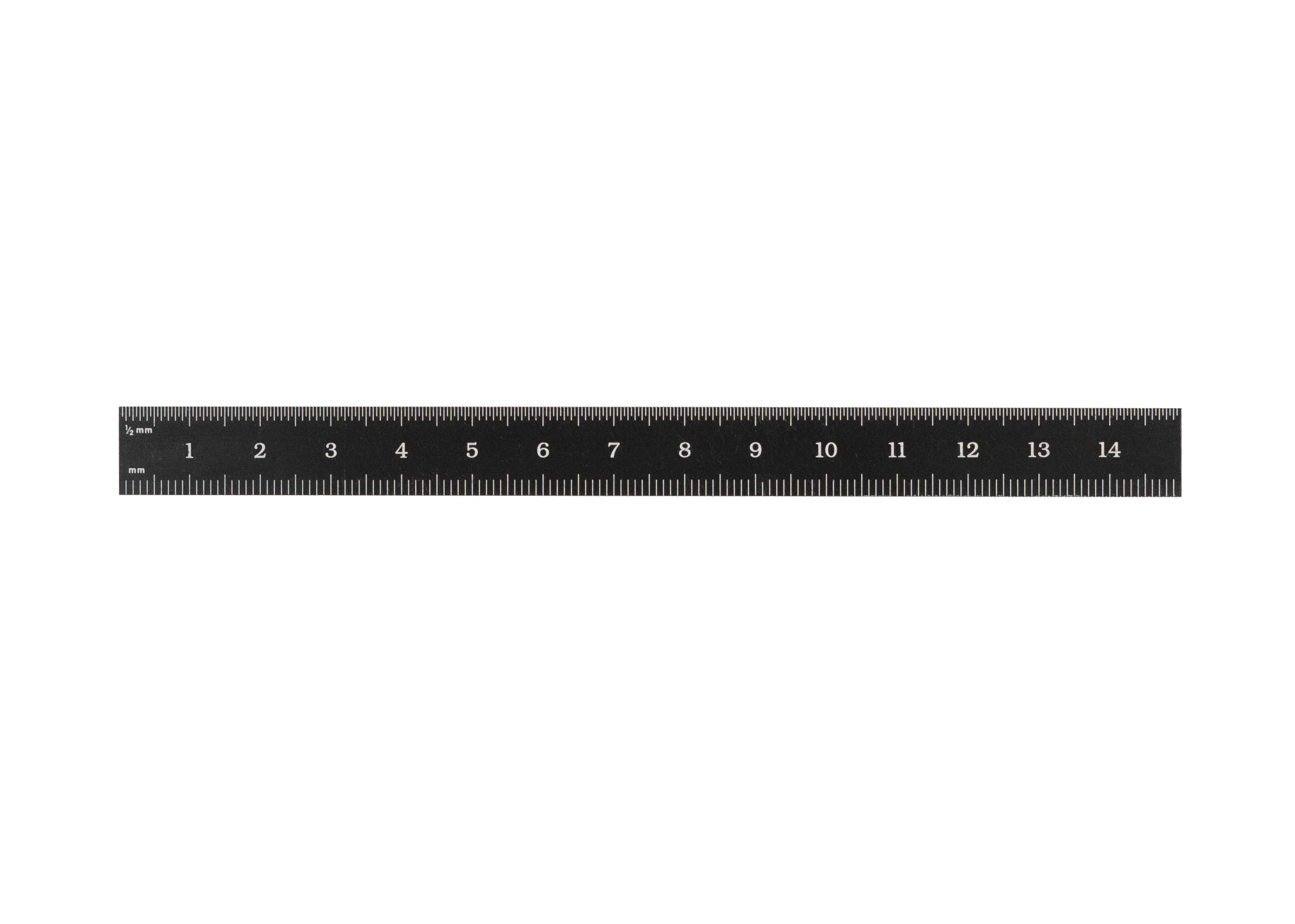 Black Chrome Rulers (Flexible)