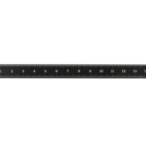 Black Chrome Rulers (Flexible)
