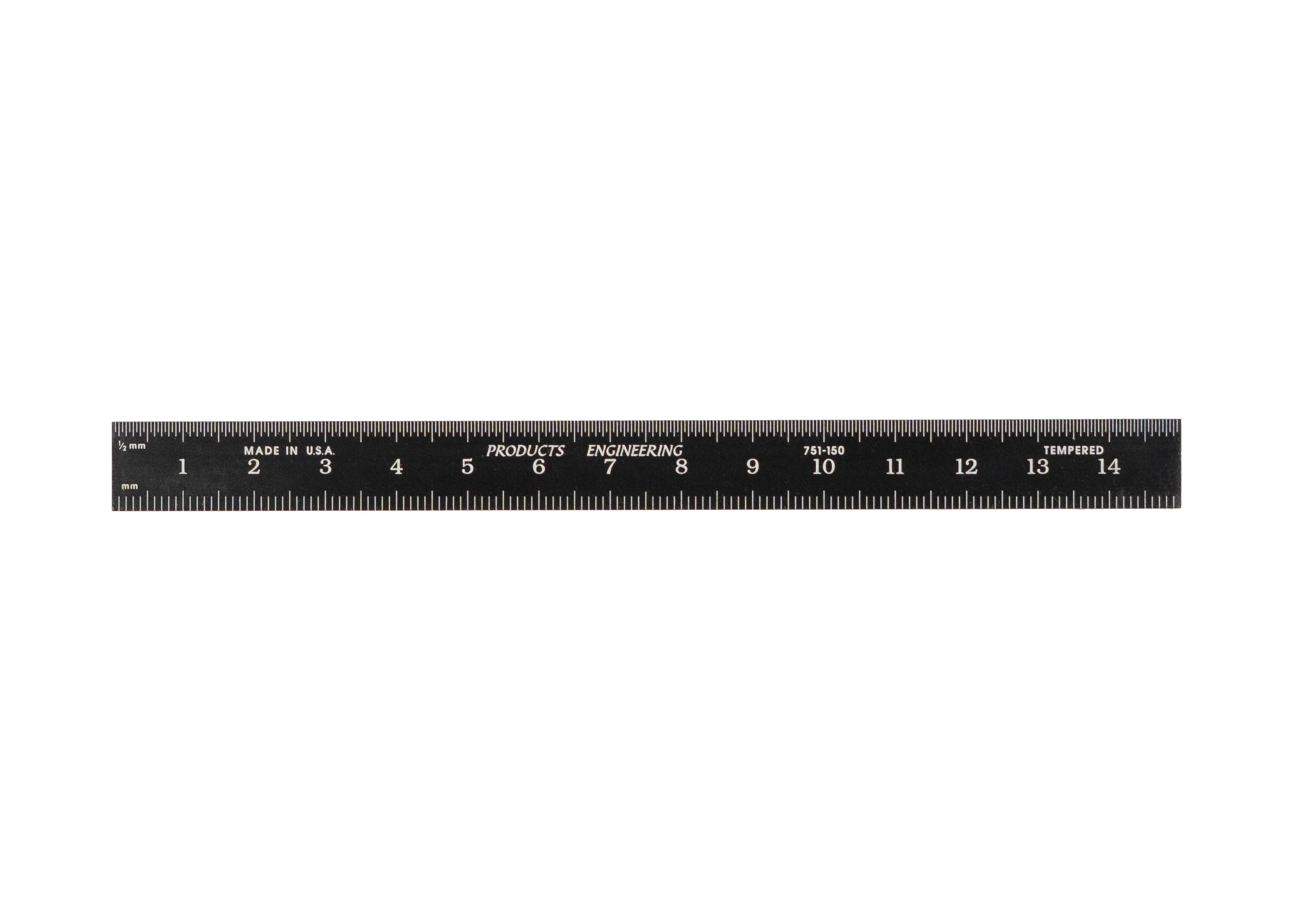 Black Chrome Rulers (Flexible)