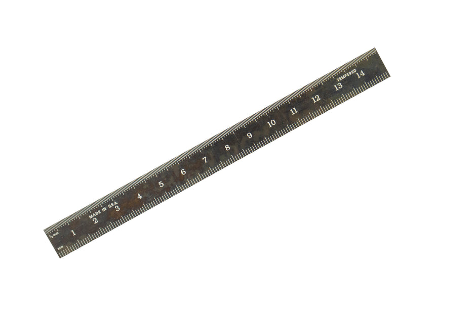 Black Chrome Flexible Rulers (Packs)