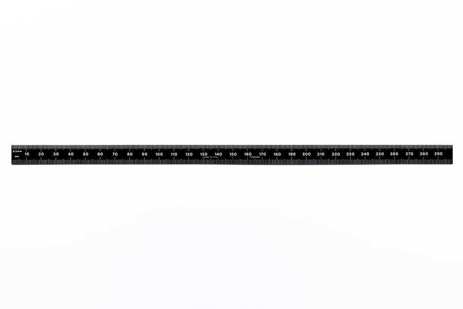 Black Chrome Flexible Rulers (Packs)