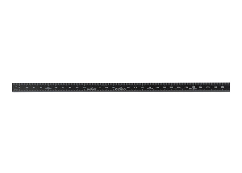 Black Chrome Rulers (Flexible)