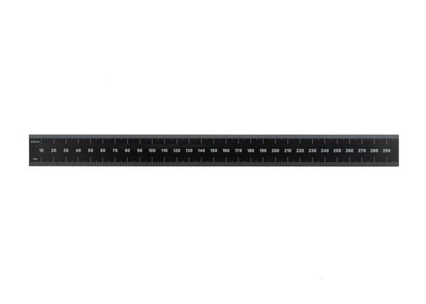 Black Chrome Rigid Rulers (Packs)