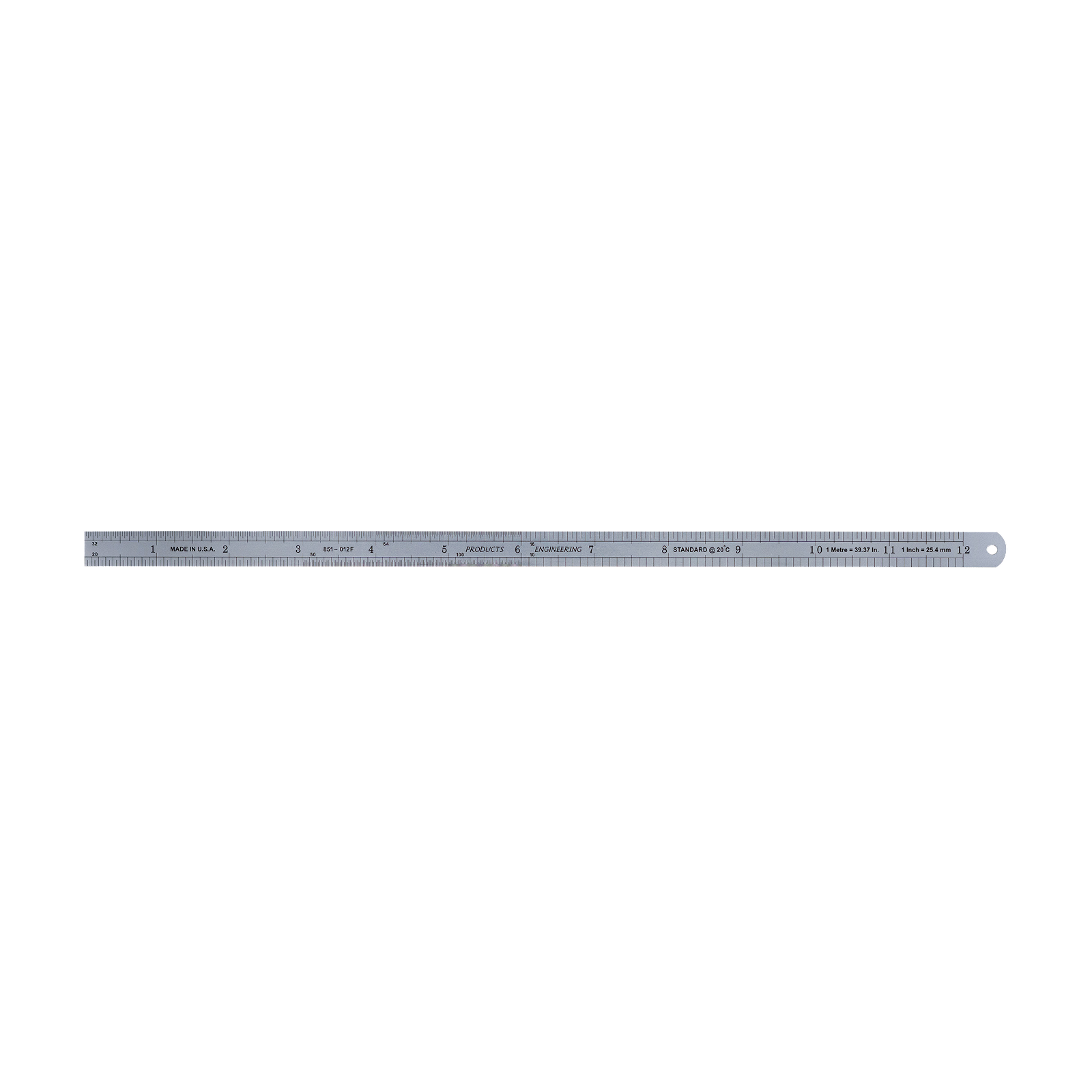 Round End Flexible Multi 9-in-1 Ruler - English/Metric Graduations