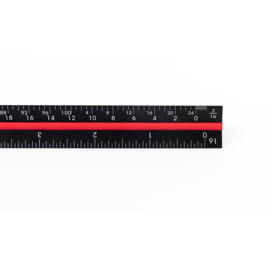 T-Ruler & L-Ruler & Rafter Square & 3 Sided Ruler & 4-Piece Multi-Angle Measuring Ruler Set