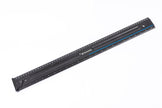 Black Aluminum Hook Ruler