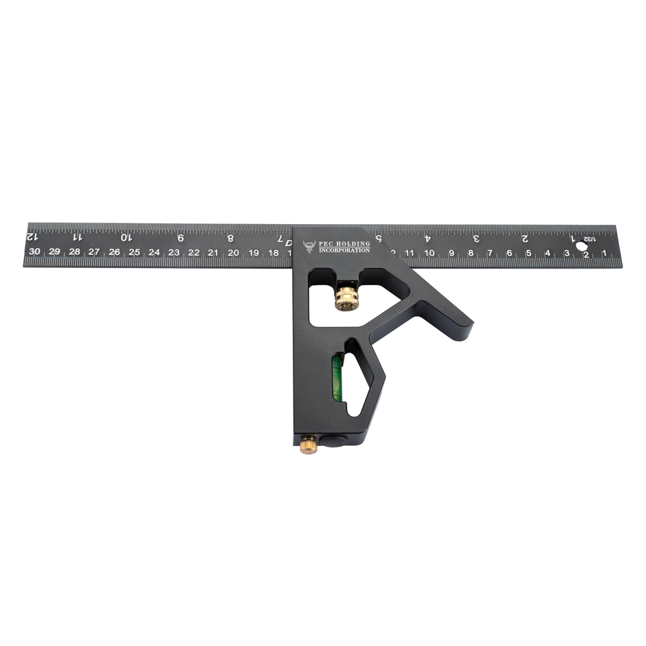 Aluminum Combination Square - 2 Piece Set