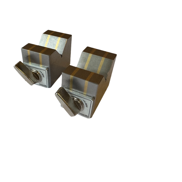 2-PK Magnetic V-Blocks with On/Off switch