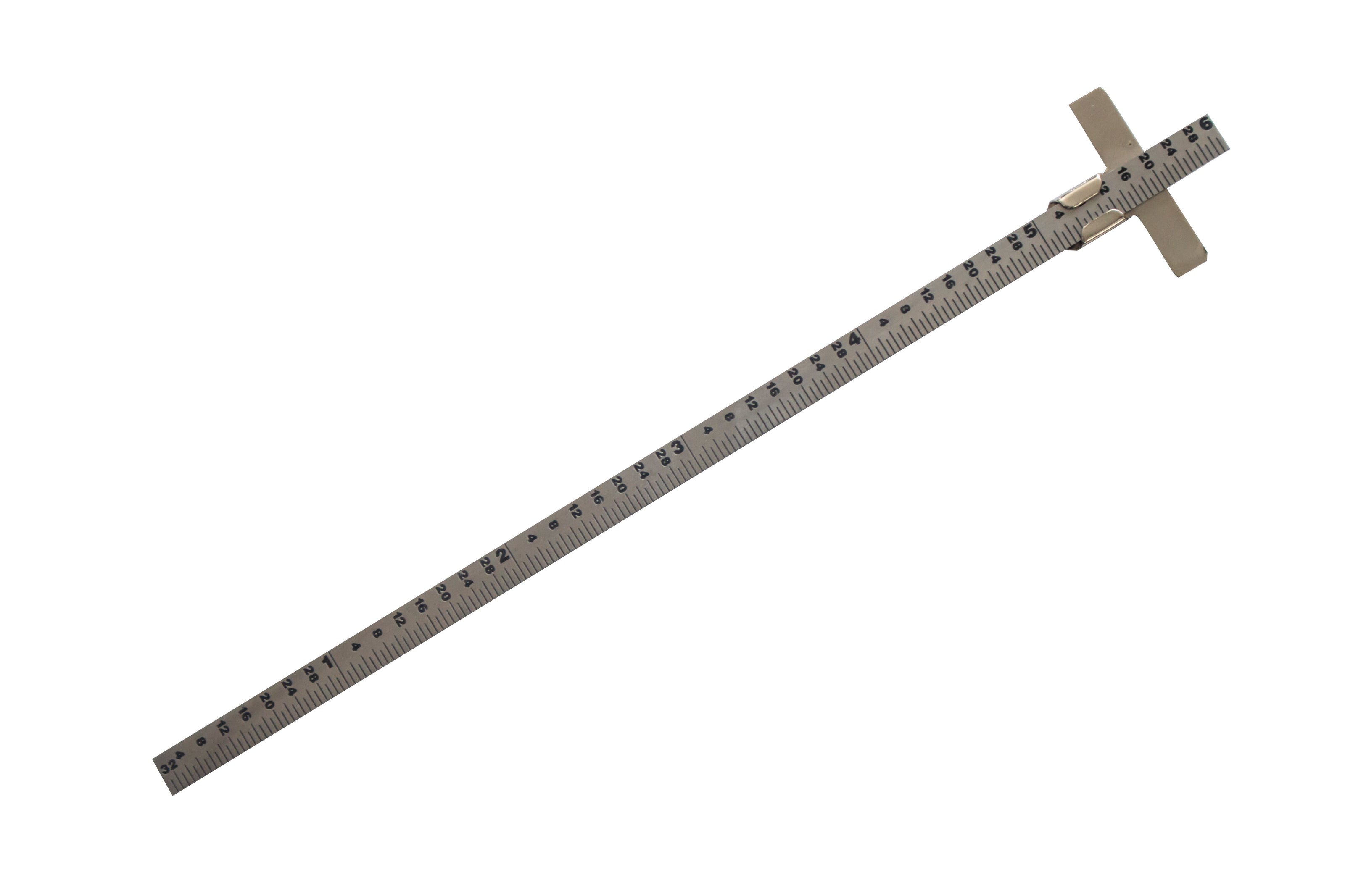 Narrow Specialty Rulers, Depth Gauge Rulers