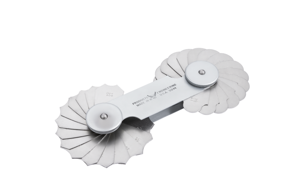 Radius or Fillet Gages