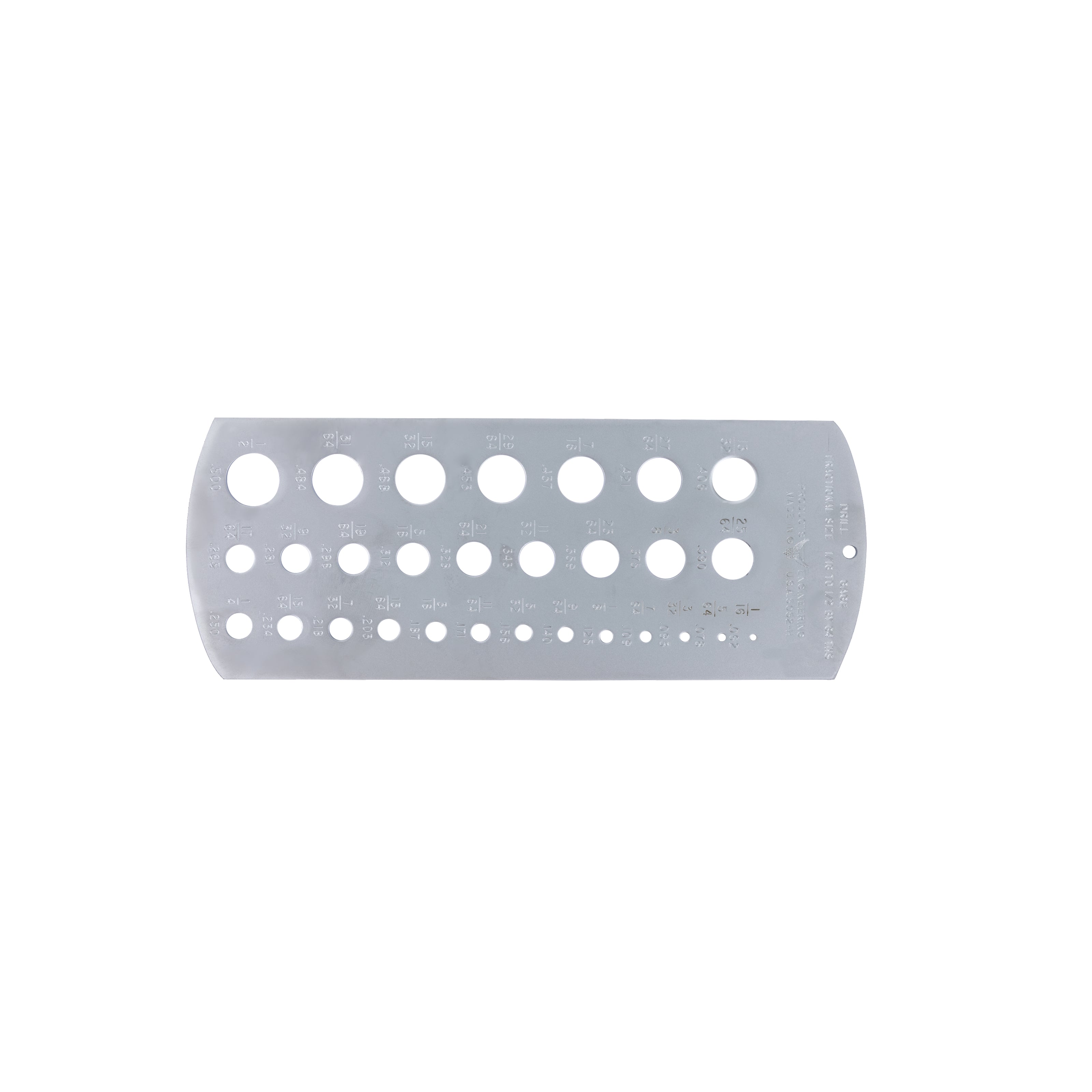 Metal screw pitch gauge made in USA