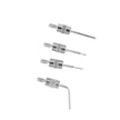 22-Piece Stainless Steel Thread Tip Kit for Dial Indicators