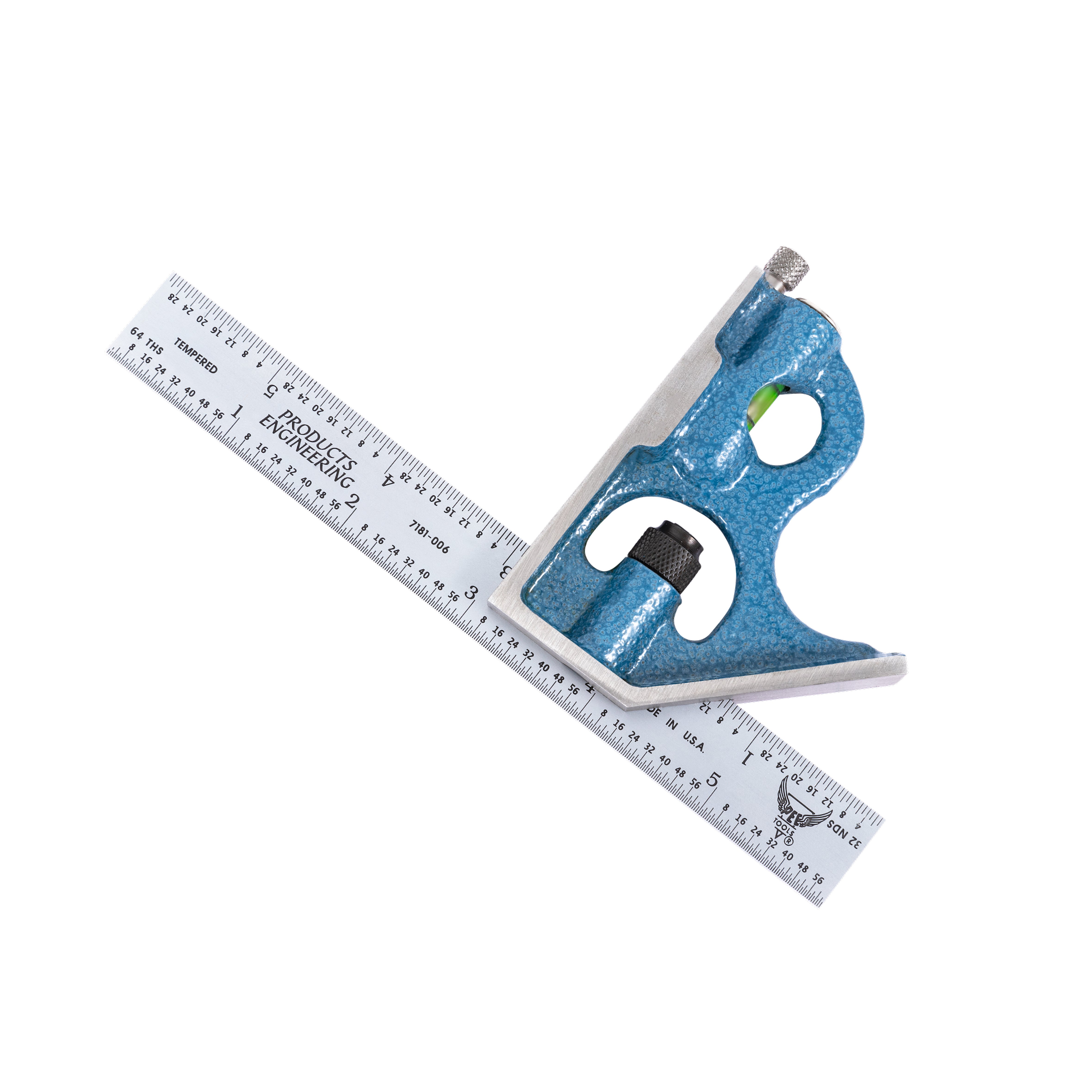 2-Piece Combination Square Set for Precise Measurements – PEC Tools