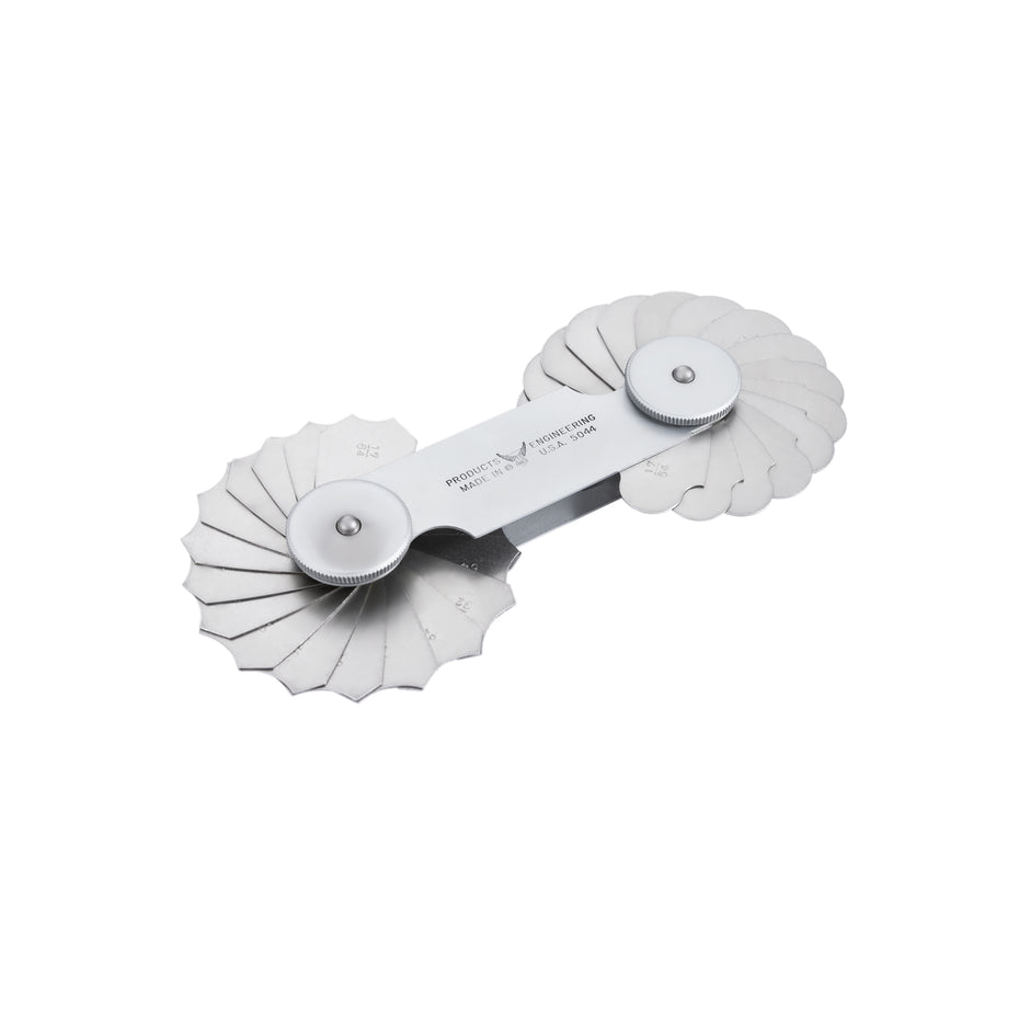 Radius or Fillet Gages