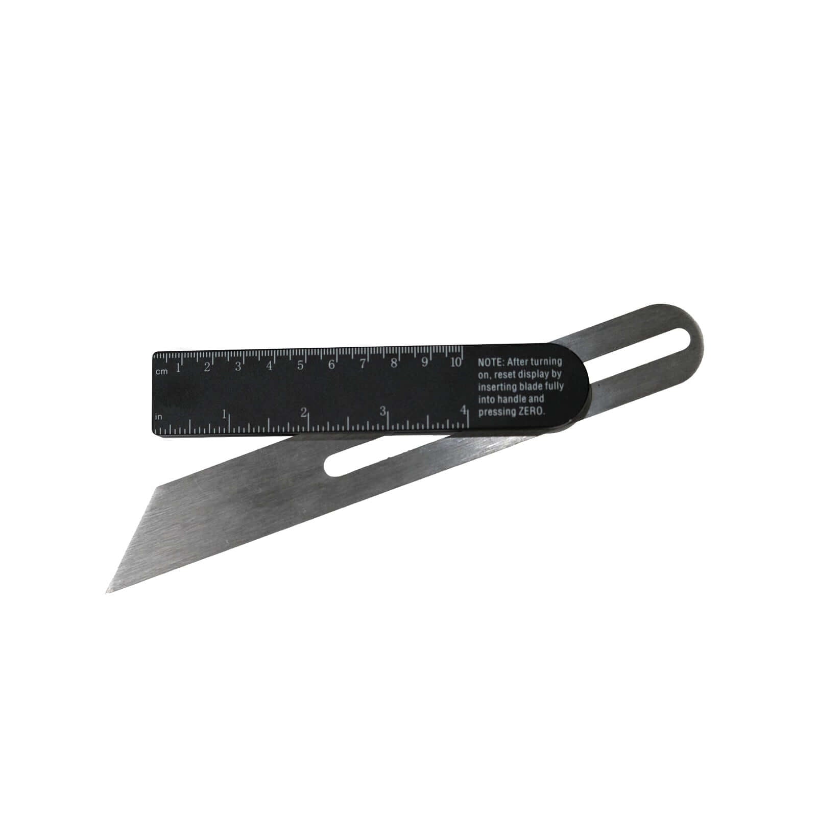 Digital T-Bevel showing a sliding bevel design and measurement markings for accurate angles.