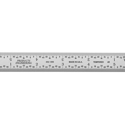 Woodworking measurement kit ruler made of tempered steel with clear markings for precise measurements in woodworking projects.