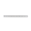 Certified Flexible Rulers - English/Metric Graduations with clear markings and chrome finish.
