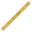 Gold Titanium Nitride Plated Flexible Rulers (Copy) with clear black etching and durable finish.