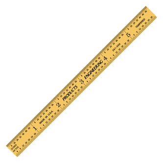 Gold Titanium Nitride Plated Flexible Rulers (Copy) with clear black etching and durable finish.