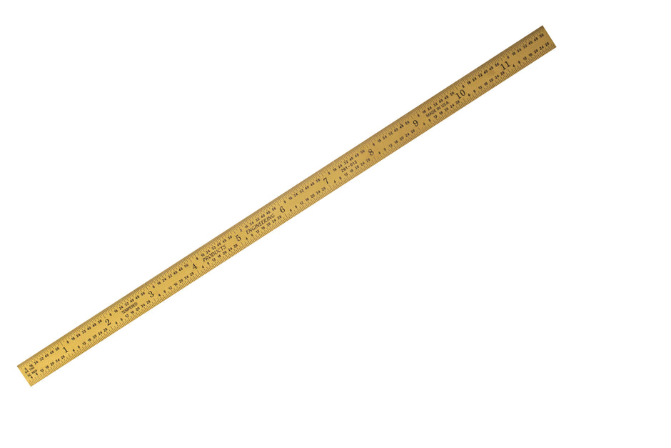 Gold Titanium Nitride Plated Flexible Rulers (Copy) showcasing an elegant golden appearance.