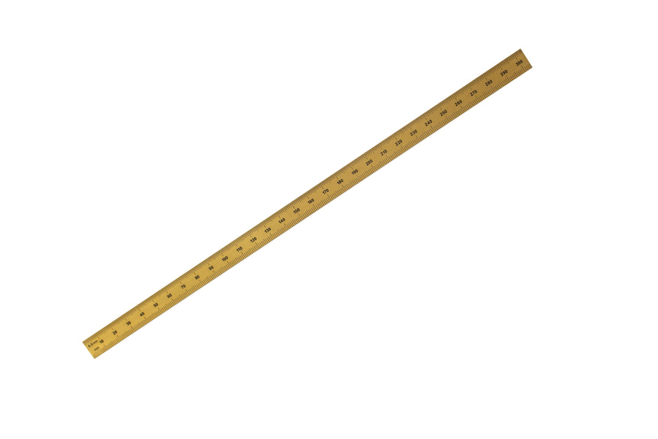 Gold Titanium Nitride Plated Flexible Rulers (Copy) on a white background showing its elegant design.