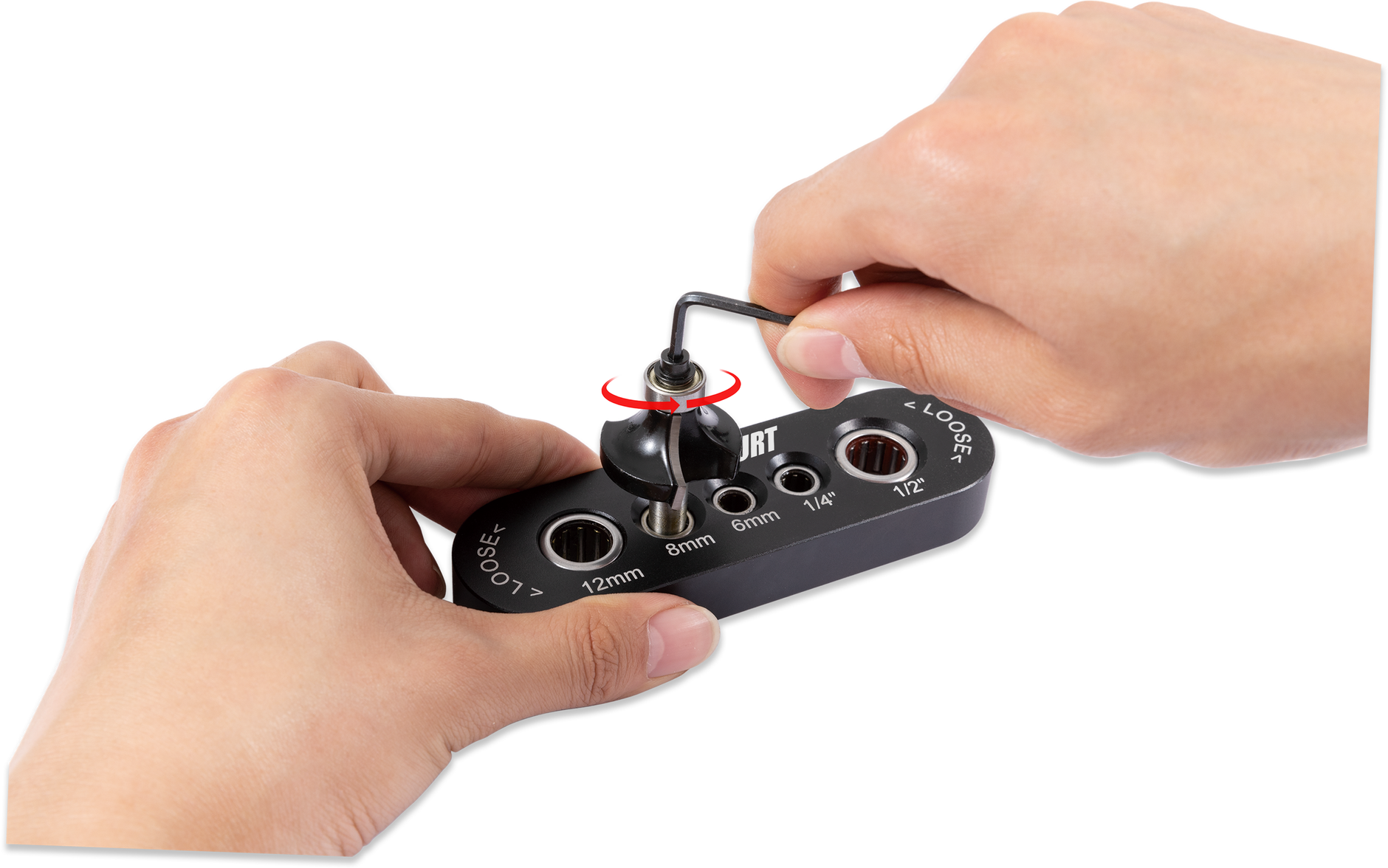 Router Bit Vise - Universal Compatibility & Safety – PEC Tools
