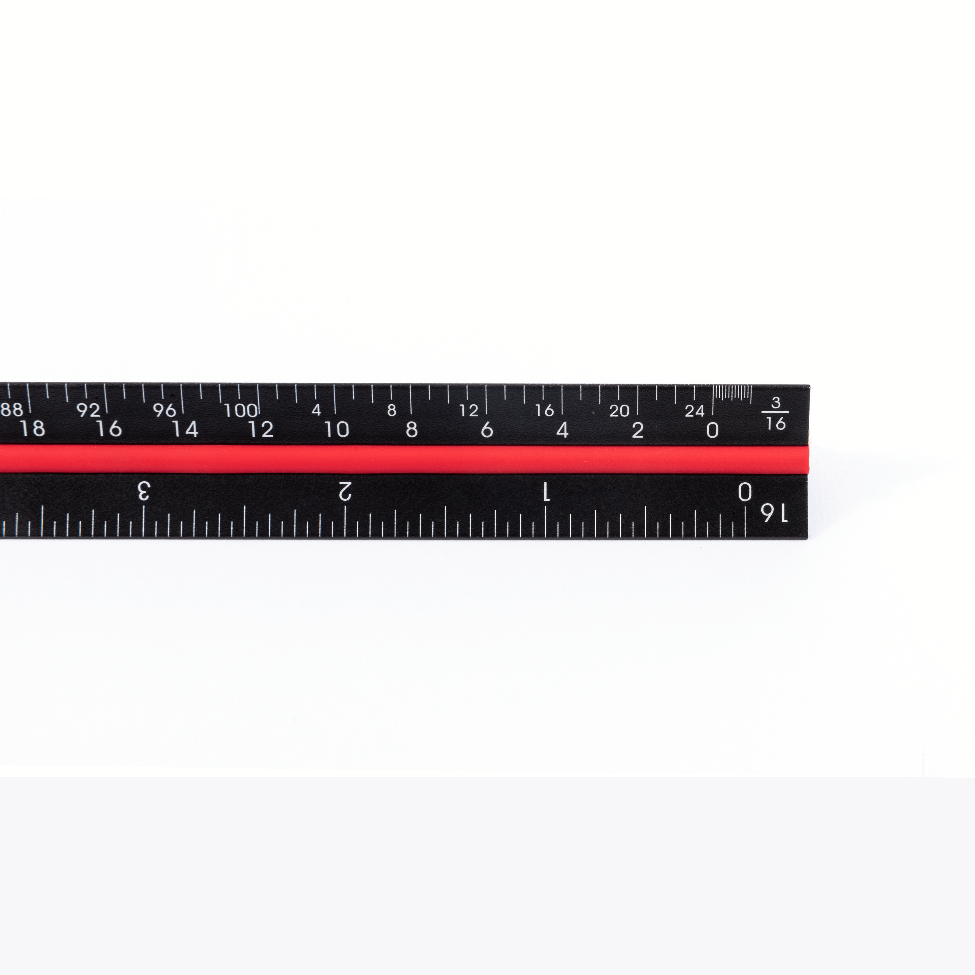 3 Scale Ruler 3-Sided Triangular Ruler | Perfect for Precision Layouts – PEC Tools