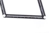 Multi-angle Measuring Set showing a durable ruler designed for precise measurements in woodworking projects.