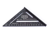 Multi-angle Measuring Set: Durable rafter square for precise woodworking measurements.