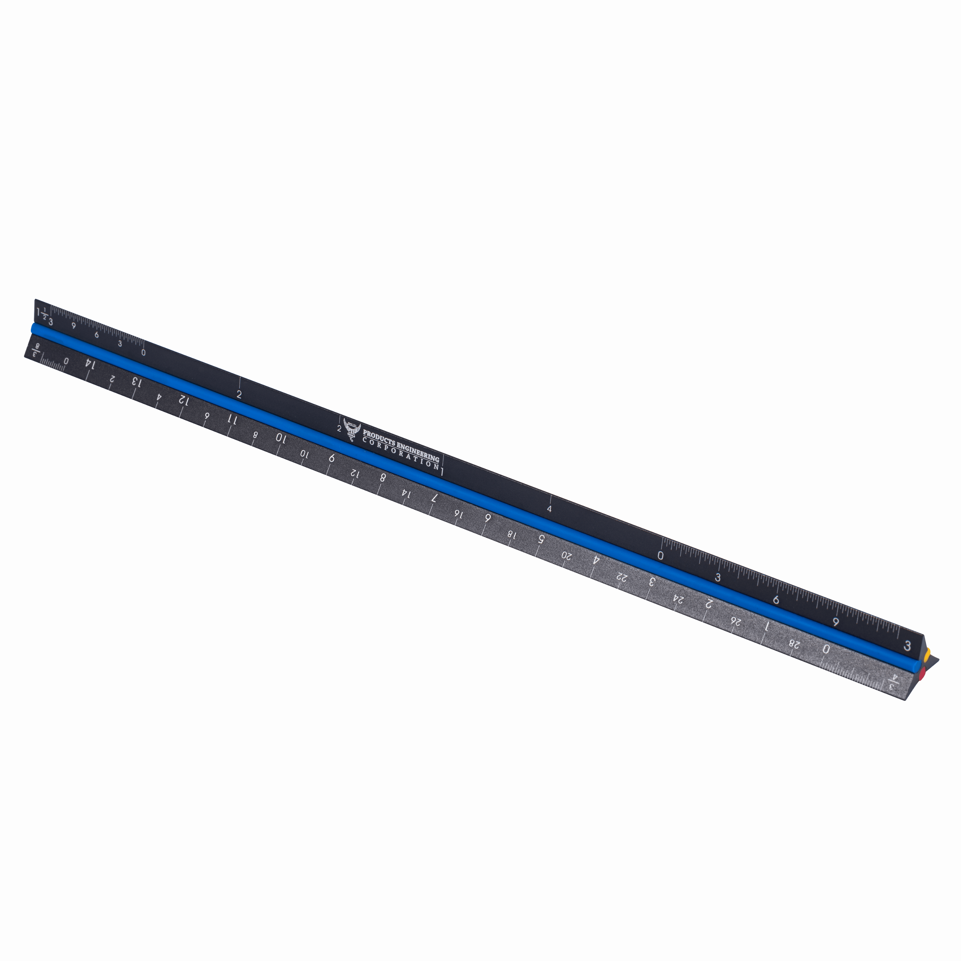 3 Scale Ruler 3-Sided Triangular Ruler | Perfect for Precision Layouts – PEC Tools