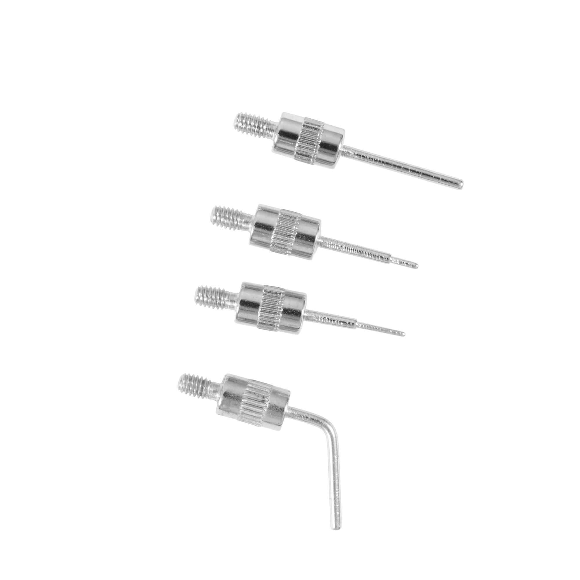 set of four stainless steel thread tip for dial indicator